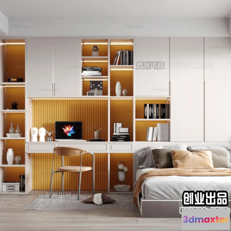 1378026 - Children Room 3D Interior Scene - 3D Models - 128 3D Max