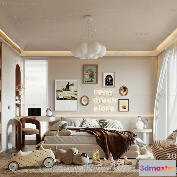 1378962 - Children Room 3D Interior Scene - 3D Models - 462 3D Max