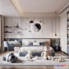 1379026 - Children Room 3D Interior Scene - 3D Models - 463 3D Max
