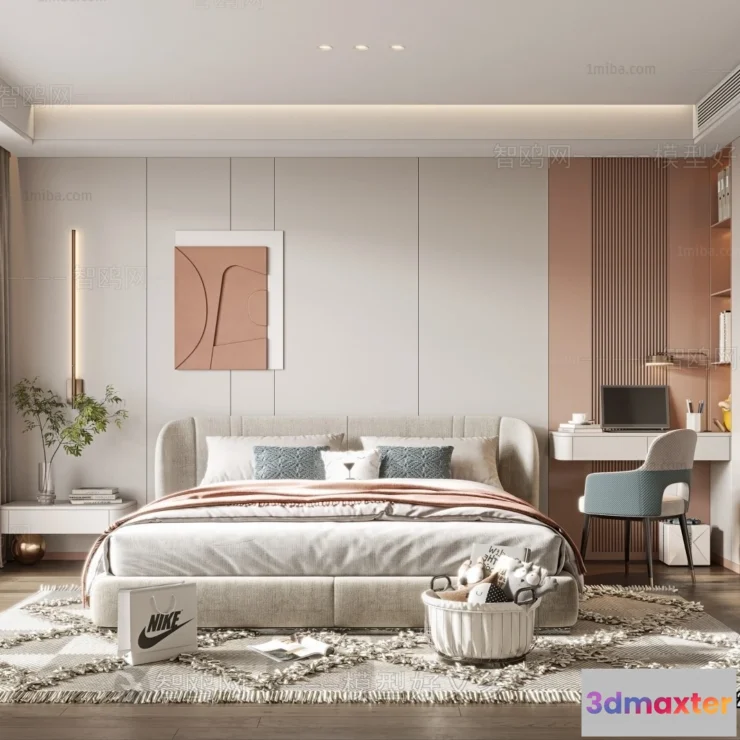 1379693 - Children Room 3D Interior Scene - 3D Models - 473 3D Max