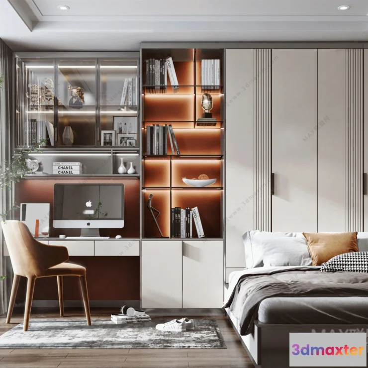 1380974 - Children Room 3D Interior Scene - 3D Models - 172 3D Max