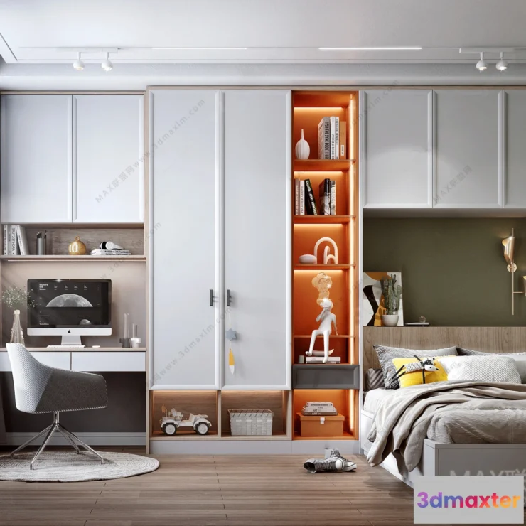 1381044 - Children Room 3D Interior Scene - 3D Models - 173 3D Max