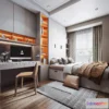 1381107 - Children Room 3D Interior Scene - 3D Models - 174 3D Max