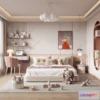 1381185 - Children Room - 3D Interior Scene - Girl Room - 212 3D Max