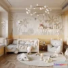 1381204 - Children Room 3D Interior Scene - 3D Models - 496 3D Max