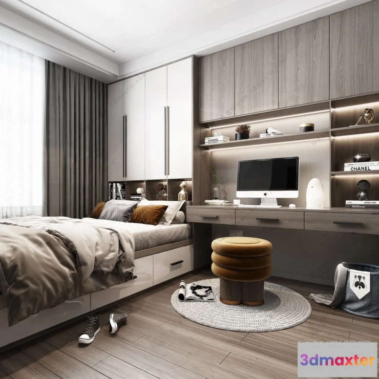 1381373 - Children Room 3D Interior Scene - 3D Models - 178 3D Max