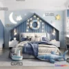 1381436 - Children Room 3D Interior Scene - 3D Models - 179 3D Max