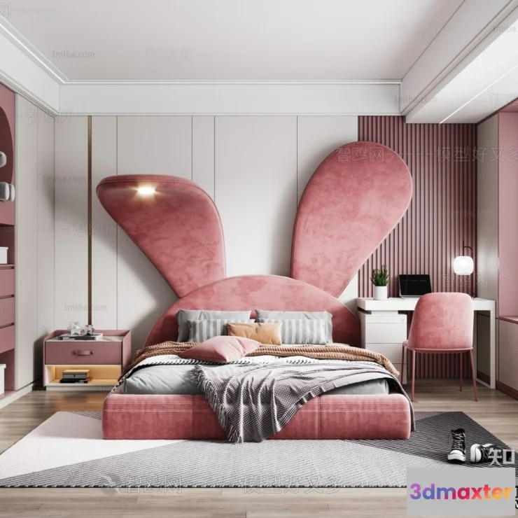 1381639 - Children Room 3D Interior Scene - 3D Models - 503 3D Max