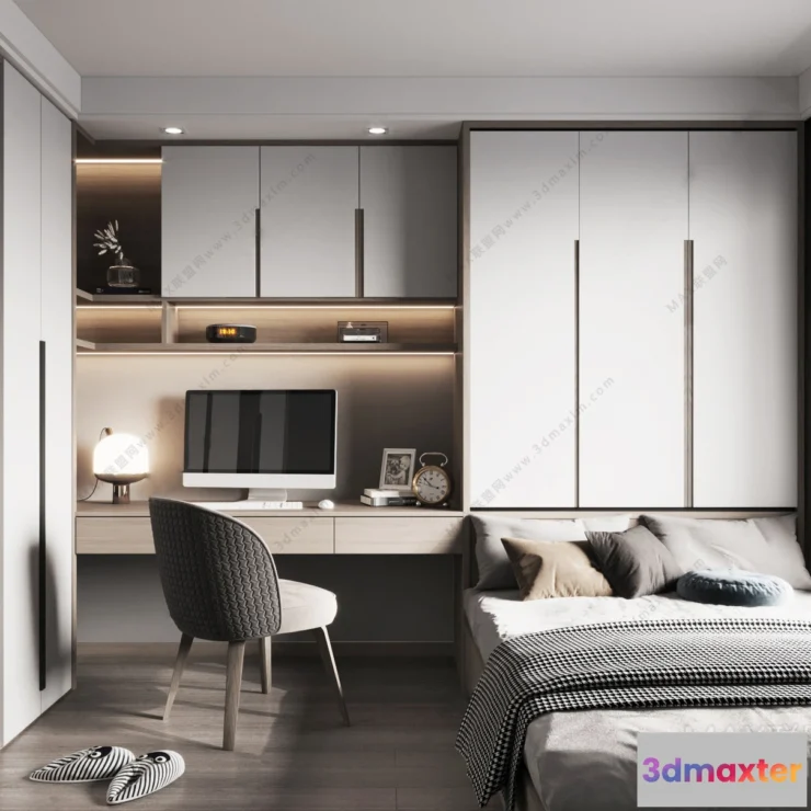 1381712 - Children Room 3D Interior Scene - 3D Models - 183 3D Max