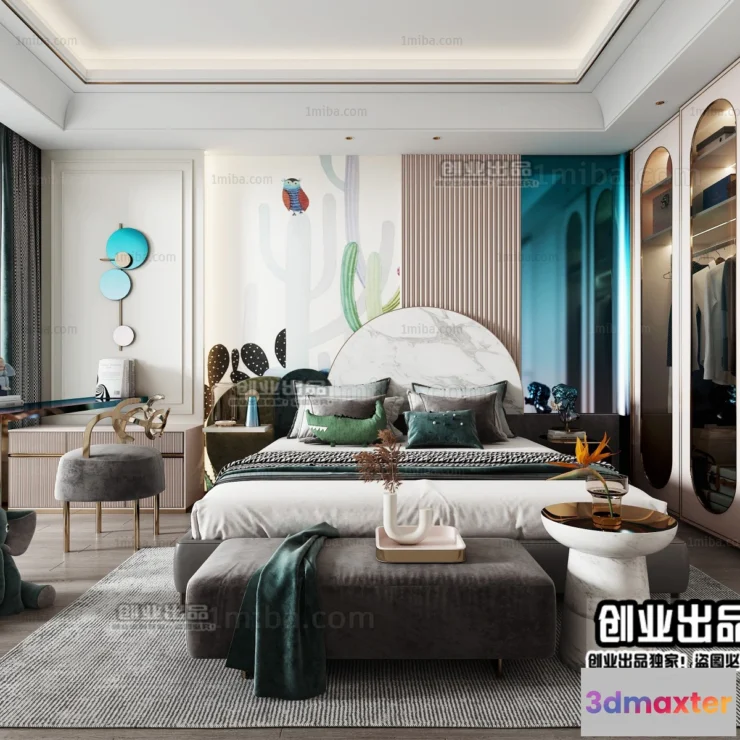 1383336 - Children Room 3D Interior Scene - 3D Models - 208 3D Max
