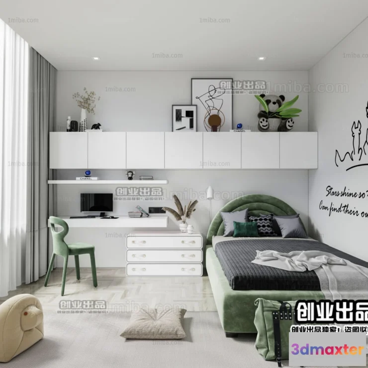 1383788 - Children Room 3D Interior Scene - 3D Models - 215 3D Max
