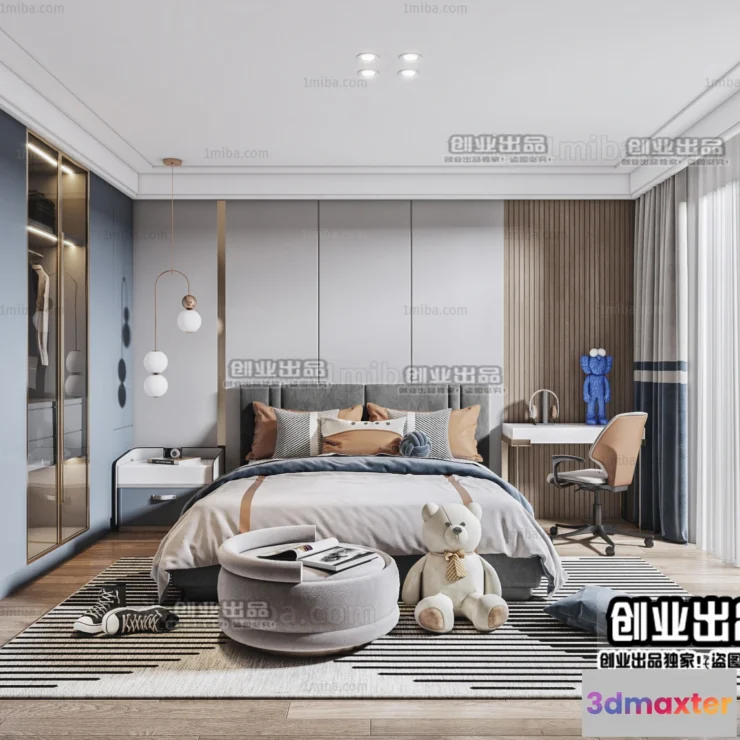 1384529 - Children Room 3D Interior Scene - 3D Models - 226 3D Max