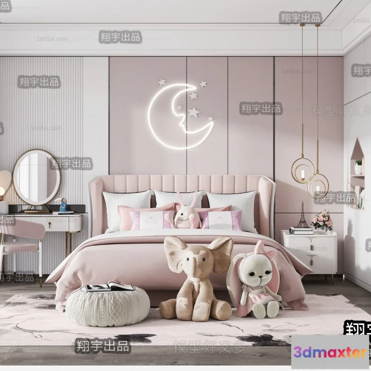 1386427 - Children Room 3D Interior Scene - 3D Models - 254 3D Max