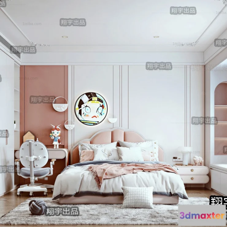 1387004 - Children Room 3D Interior Scene - 3D Models - 263 3D Max