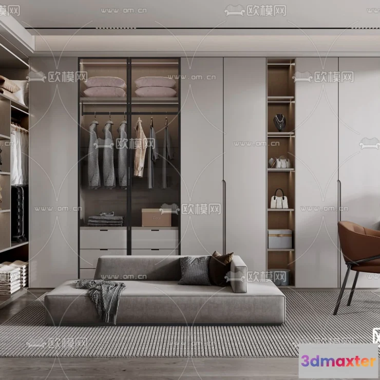 1242322 - CLOSET ROOM - VRAY  CORONA - 3D MODEL - 2285