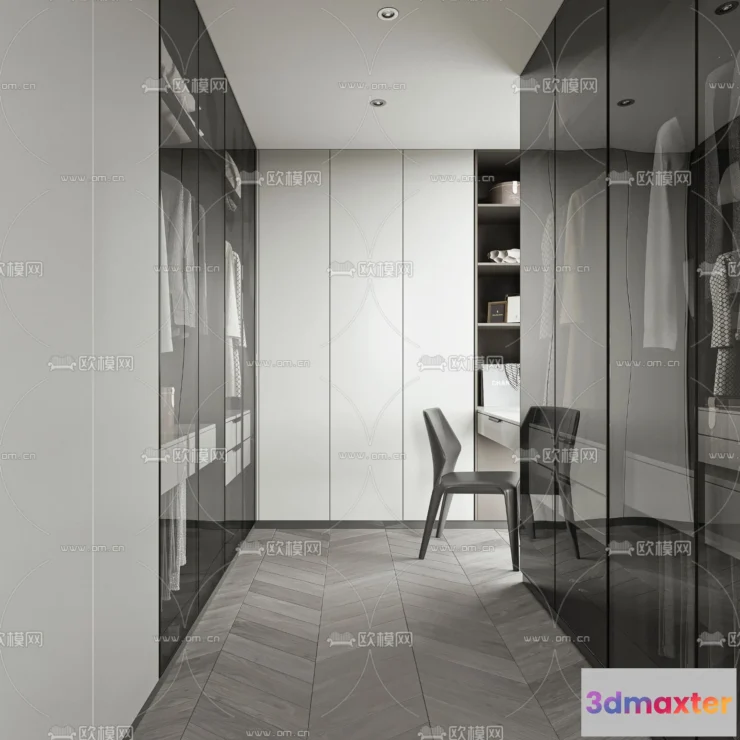 1242330 - CLOSET ROOM - VRAY  CORONA - 3D MODEL - 2289