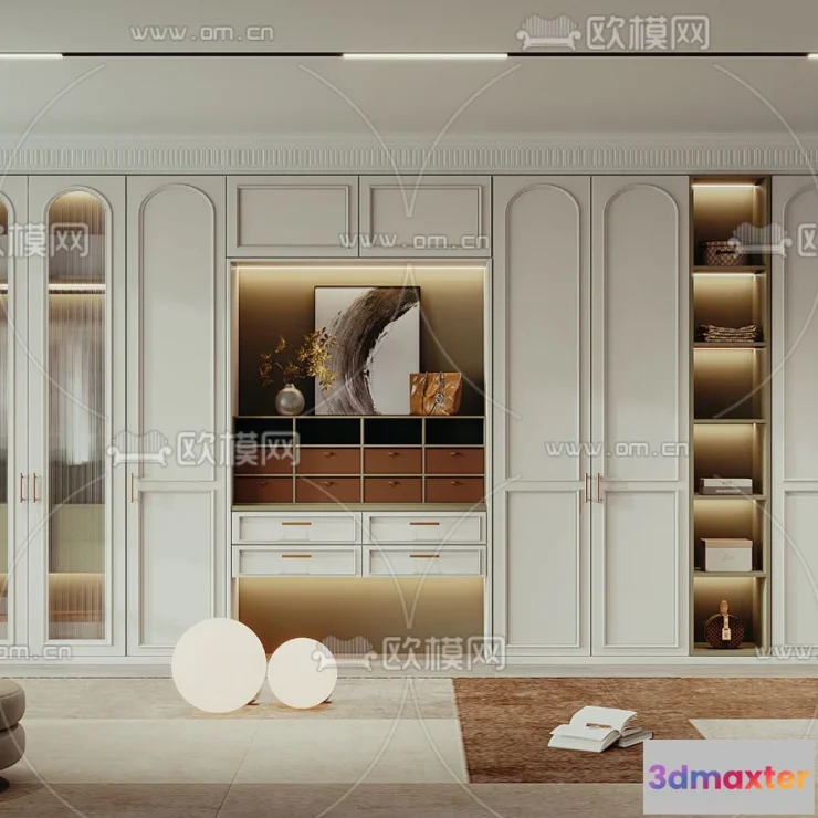 1242332 - CLOSET ROOM - VRAY  CORONA - 3D MODEL - 2290