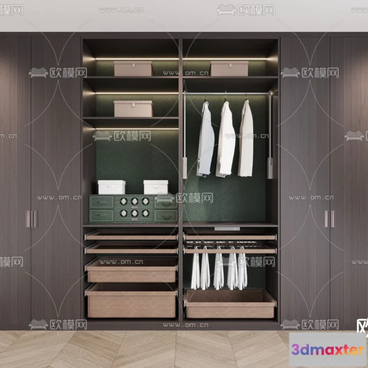 1242350 - CLOSET ROOM - CORONA - 3D MODEL - 2299