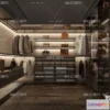 1242366 - CLOSET ROOM - VRAY  CORONA - 3D MODEL - 2307