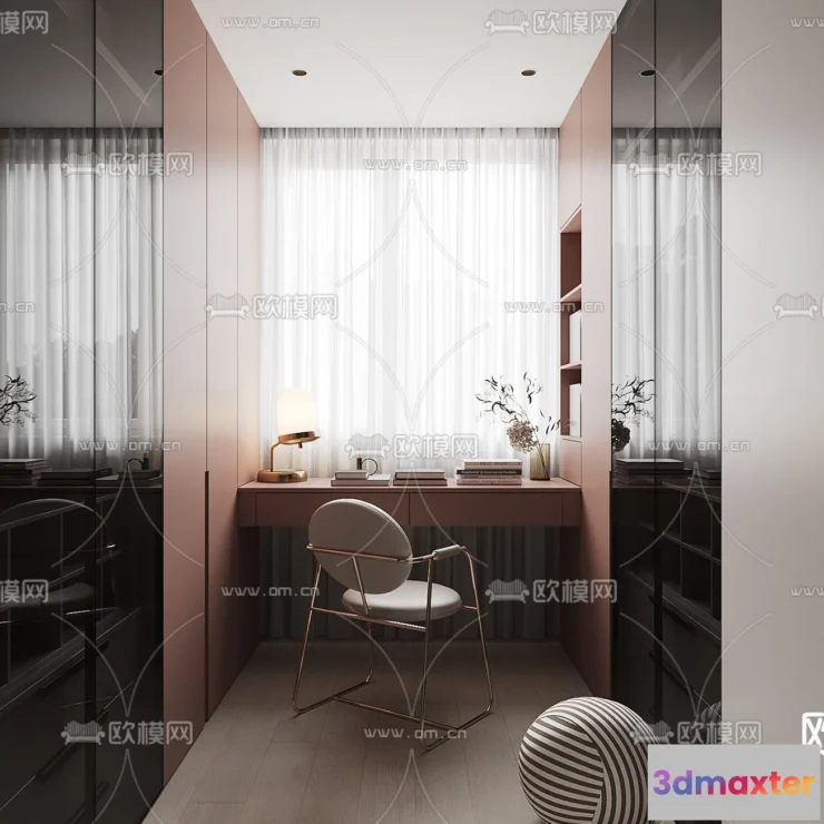 1242390 - CLOSET ROOM - VRAY  CORONA - 3D MODEL - 2319