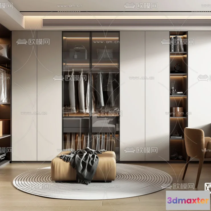 1242408 - CLOSET ROOM - VRAY  CORONA - 3D MODEL - 2328