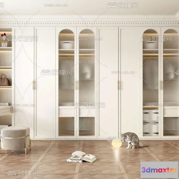 1242460 - CLOSET ROOM - VRAY  CORONA - 3D MODEL - 2354