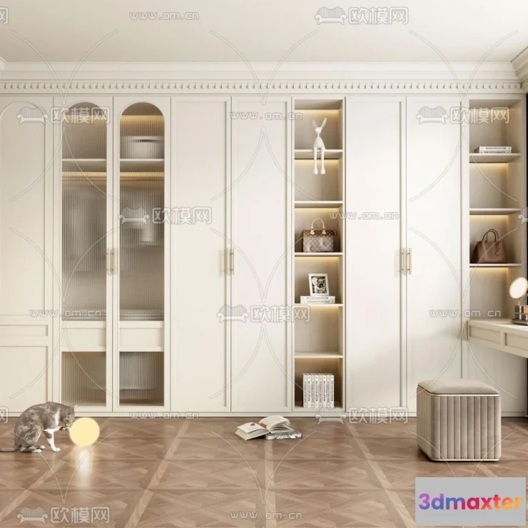 1242466 - CLOSET ROOM - VRAY  CORONA - 3D MODEL - 2357