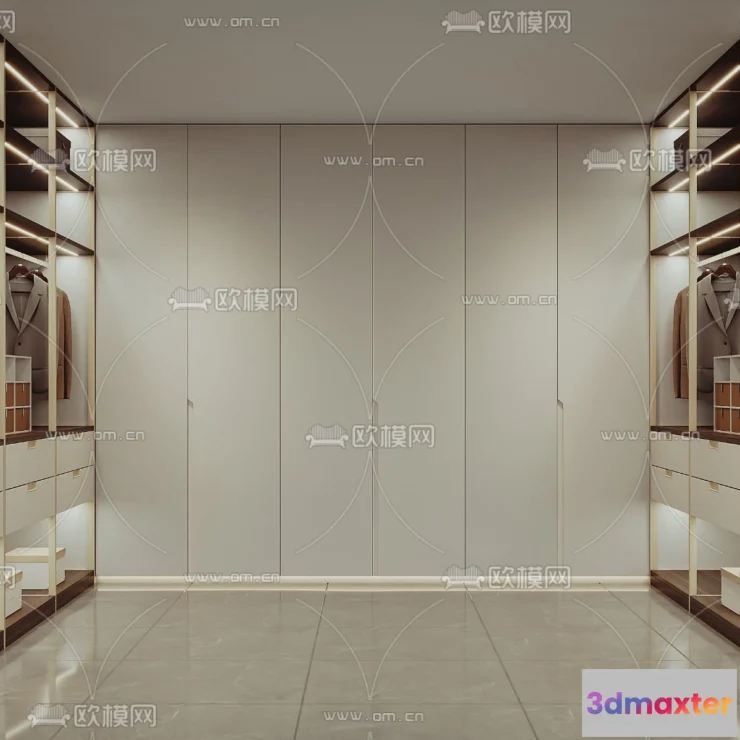 1242470 - CLOSET ROOM - VRAY  CORONA - 3D MODEL - 2359