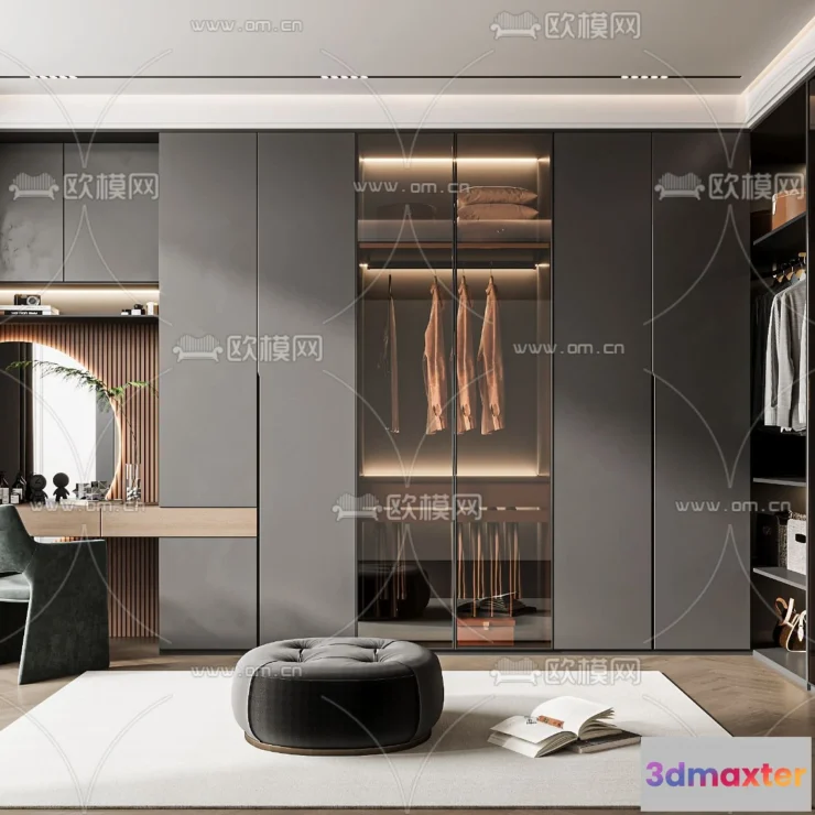 1242472 - CLOSET ROOM - VRAY  CORONA - 3D MODEL - 2360