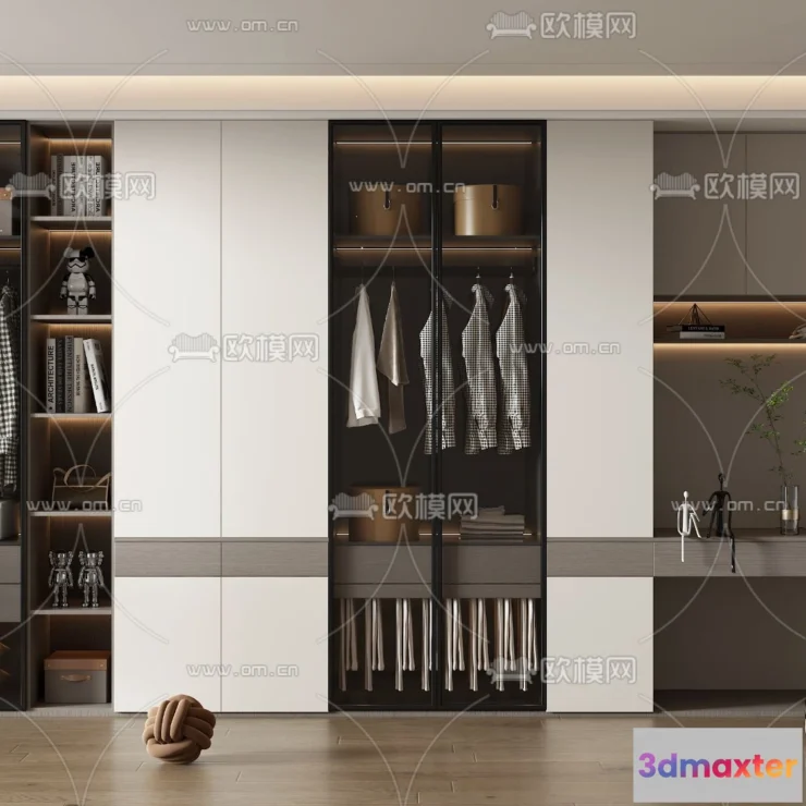 1242504 - CLOSET ROOM - VRAY  CORONA - 3D MODEL - 2376