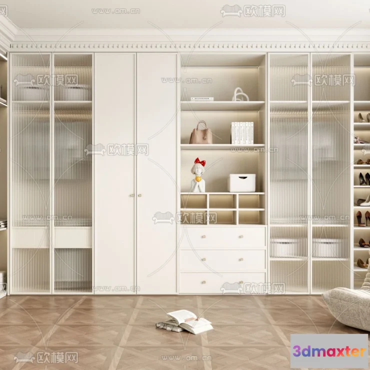 1242510 - CLOSET ROOM - VRAY  CORONA - 3D MODEL - 2379