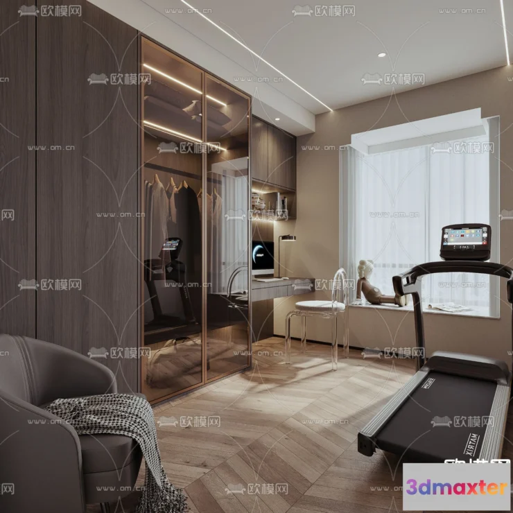 1242516 - CLOSET ROOM - VRAY  CORONA - 3D MODEL - 2382