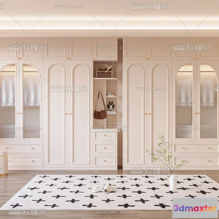 1242524 - CLOSET ROOM - VRAY  CORONA - 3D MODEL - 2386