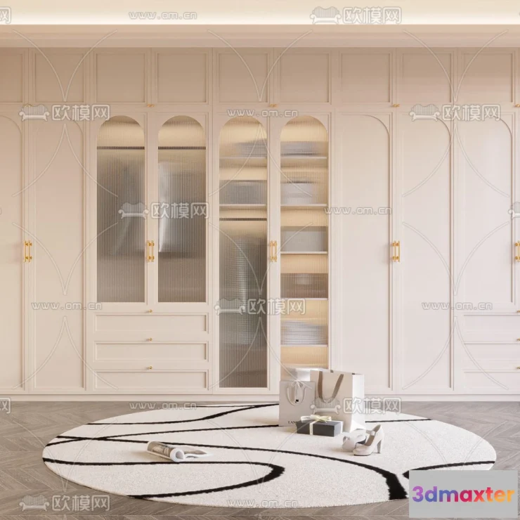 1242526 - CLOSET ROOM - VRAY  CORONA - 3D MODEL - 2387