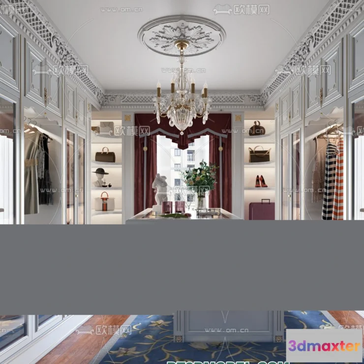1242548 - CLOSET ROOM - VRAY  CORONA - 3D MODEL - 2398