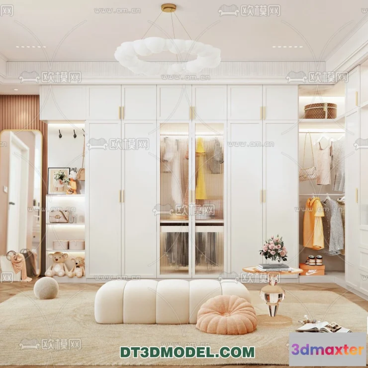 1242564 - CLOSET ROOM - VRAY  CORONA - 3D MODEL - 2406