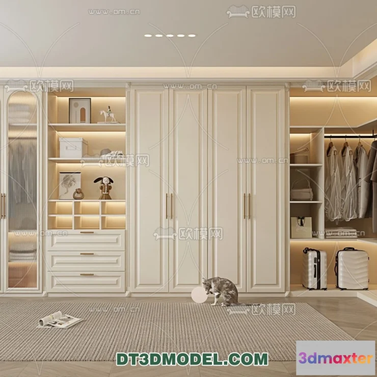 1242580 - CLOSET ROOM - VRAY  CORONA - 3D MODEL - 2414