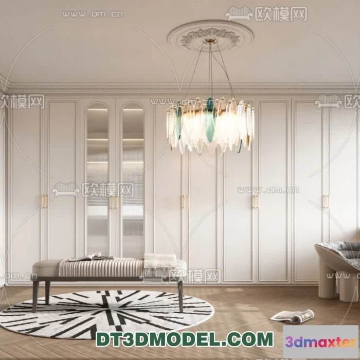 1242584 - CLOSET ROOM - CORONA - 3D MODEL - 2416
