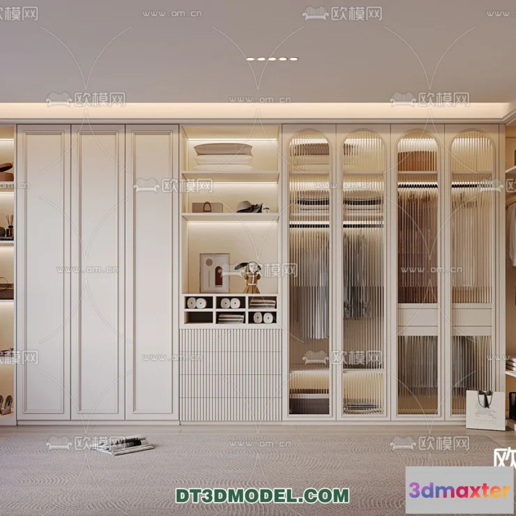 1242586 - CLOSET ROOM - VRAY  CORONA - 3D MODEL - 2417