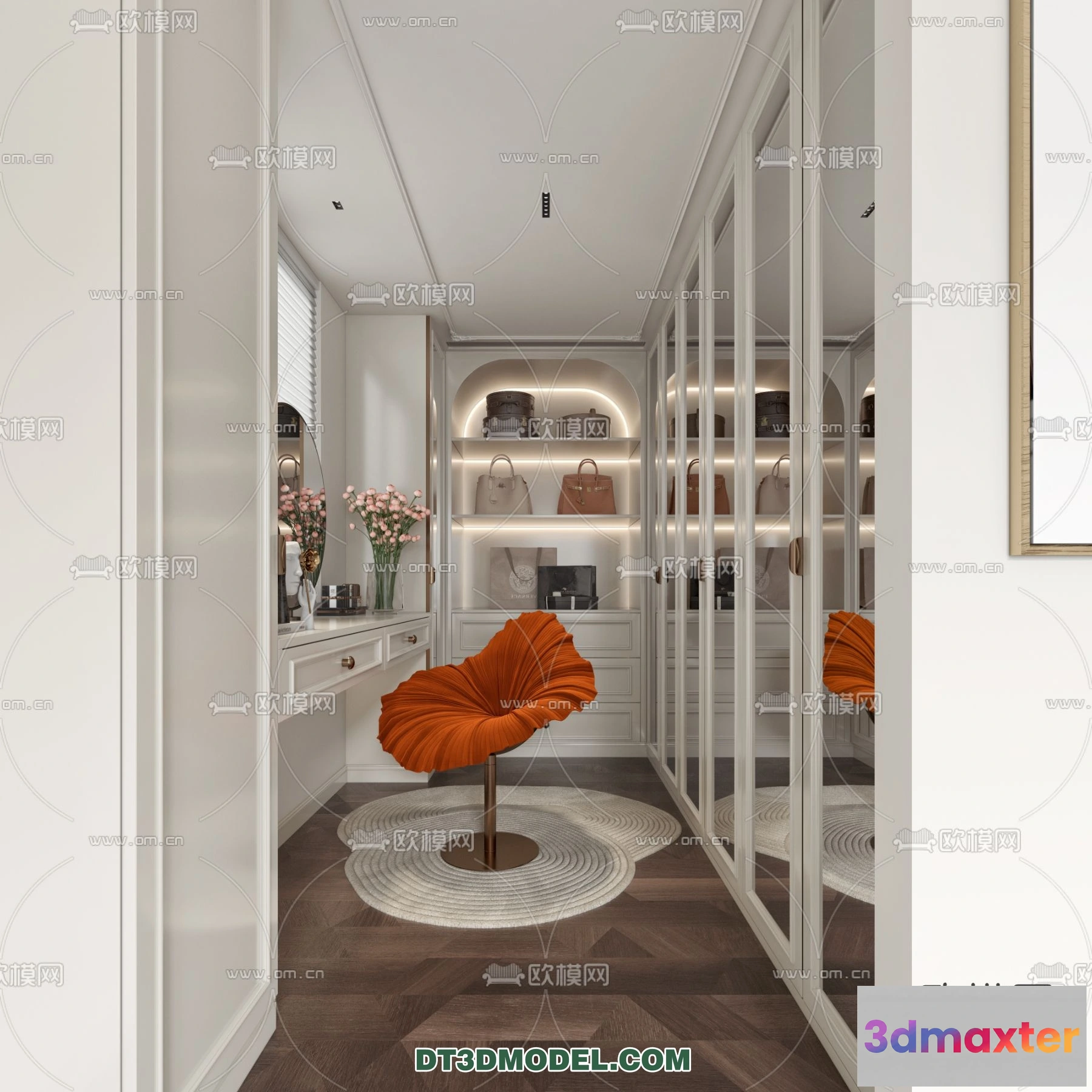 1242596 - CLOSET ROOM - VRAY  CORONA - 3D MODEL - 2422