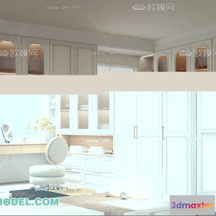 1242598 - CLOSET ROOM - VRAY  CORONA - 3D MODEL - 2423