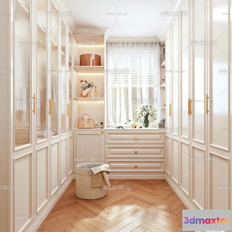1242610 - CLOSET ROOM - VRAY  CORONA - 3D MODEL - 2429