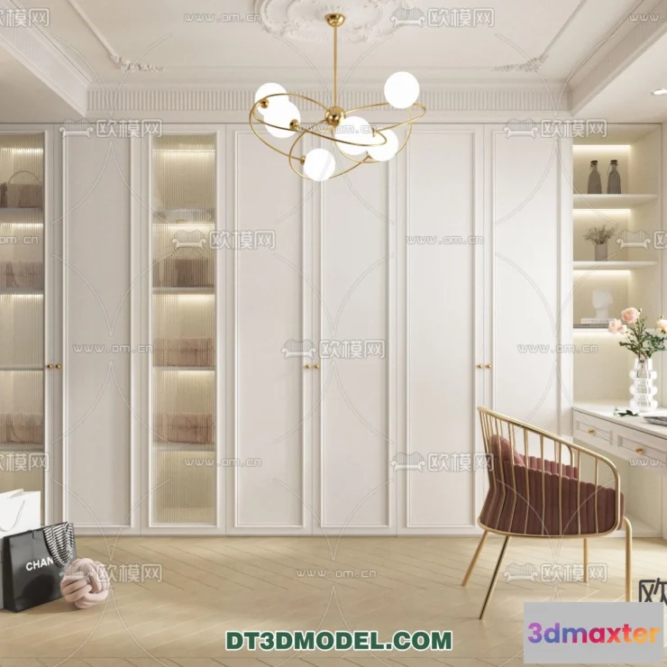 1242626 - CLOSET ROOM - VRAY  CORONA - 3D MODEL - 2437