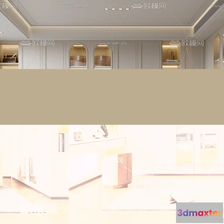 1242638 - CLOSET ROOM - CORONA - 3D MODEL - 2443