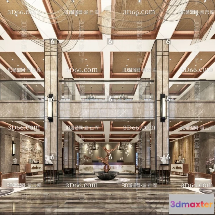 1110438 - Hotel Lobby 3D Scenes - 0495