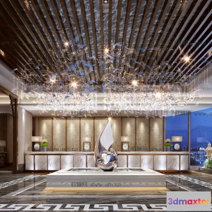 1110462 - Hotel Lobby 3D Scenes - 0507