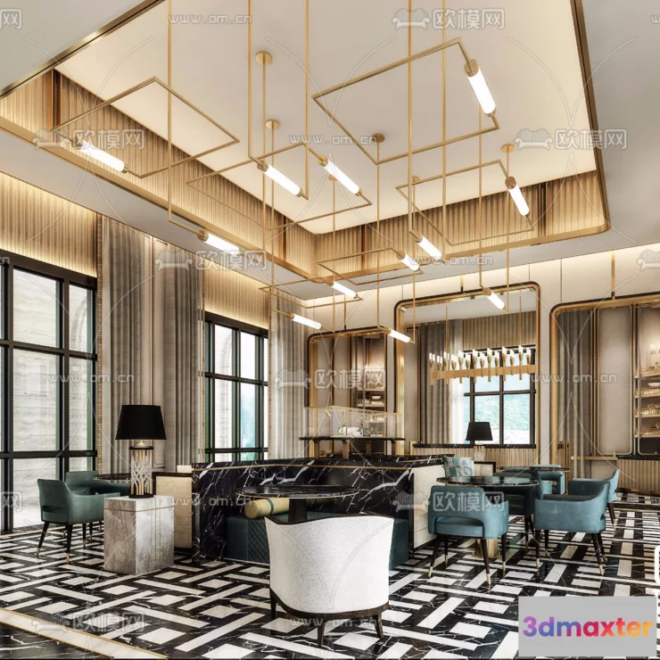 1110470 - Hotel Lobby 3D Scenes - 0511