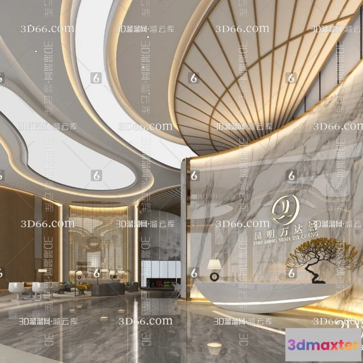 1110506 - Hotel Lobby 3D Scenes - 0529