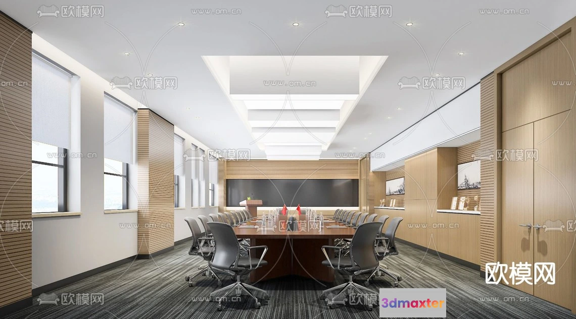1112432 - Meeting Room 3D Scenes - 1491