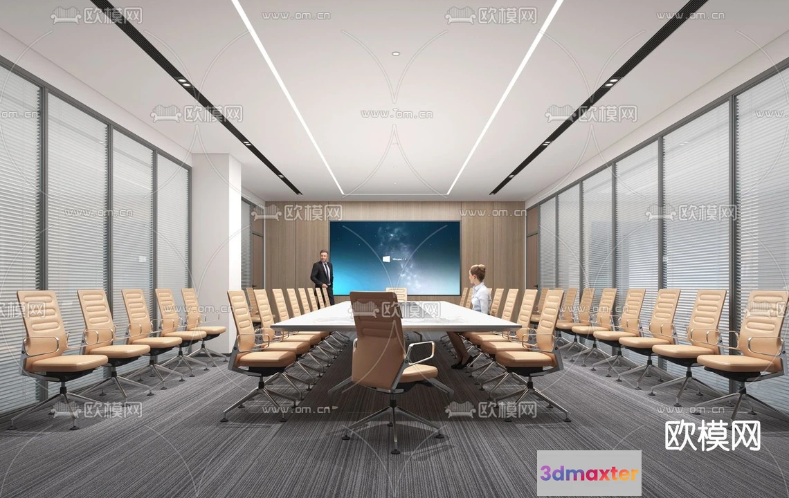 1112436 - Meeting Room 3D Scenes - 1493